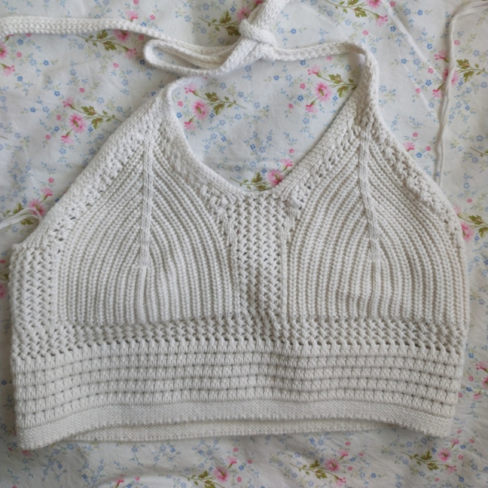 Aerie Crochet  Halter Top